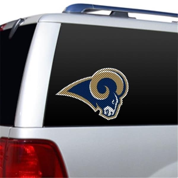 Fremont Die Consumer Products Inc Fremont Die 46141 NFL Los Angeles Rams Diecut Window Film - 46141