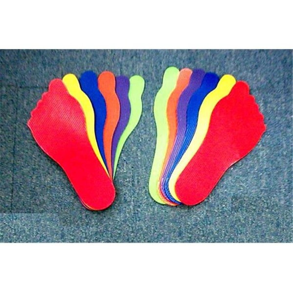 Everrich Industries Everrich EVB-0046 Feet Print - 2 Pair in 6 Colors - EVB-0046