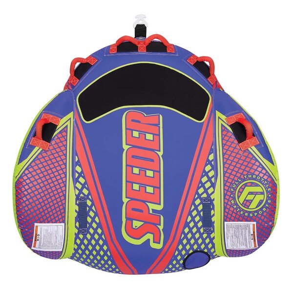 Full Throttle Speeder Towable Tube - 2 Rider - Blue - 302900-500-002-21
