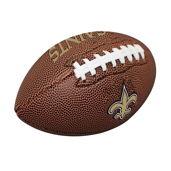 Logo Brands New Orleans Saints Mini Size Composite Football - 620-93MC-1