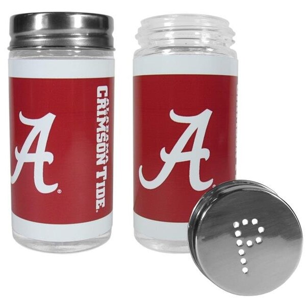 Siskiyousports Siskiyou 5460370237 NCAA Alabama Crimson Tide Salt & Pepper Shakers Tailgater - 5460370237