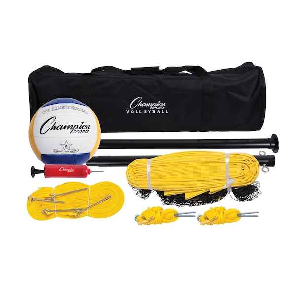Champion Sports Tournament Series VolleyBall, Set In Case - CG204