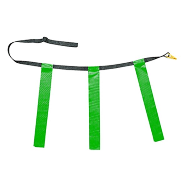Champion Sports Triple Flag Football Set Green Adult Size 40-50In, 12PK - CHSTFFAXGN