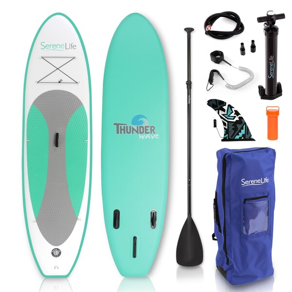 Serenelife Thunder Wave Sup - Stand Up Water Paddle-Board, SLSUPB20 - SLSUPB20