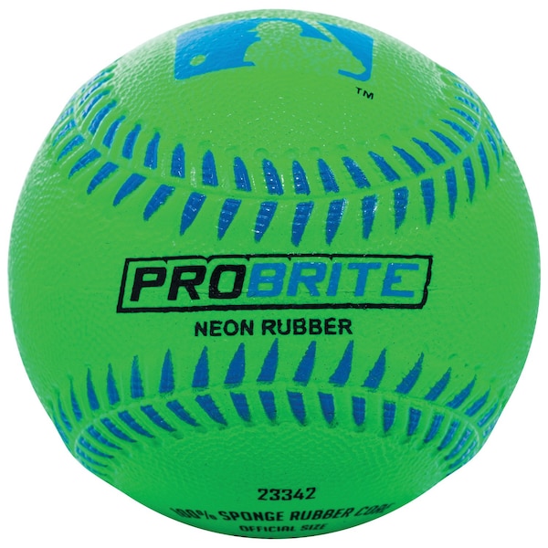 Franklin Sports Franklin Pro Brite Assorted Neon Rubber T-Ball 9 in. 1 pk - 23342S4