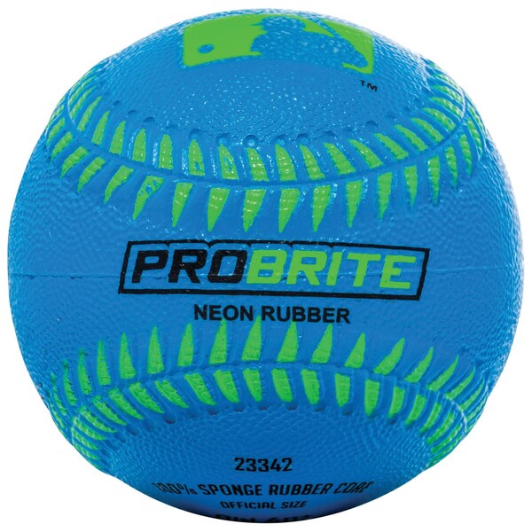 Franklin Sports Franklin Pro Brite Assorted Neon Rubber T-Ball 9 in. 1 pk - 23342S4