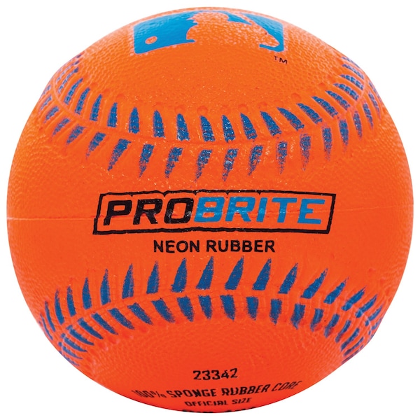 Franklin Sports Franklin Pro Brite Assorted Neon Rubber T-Ball 9 in. 1 pk - 23342S4