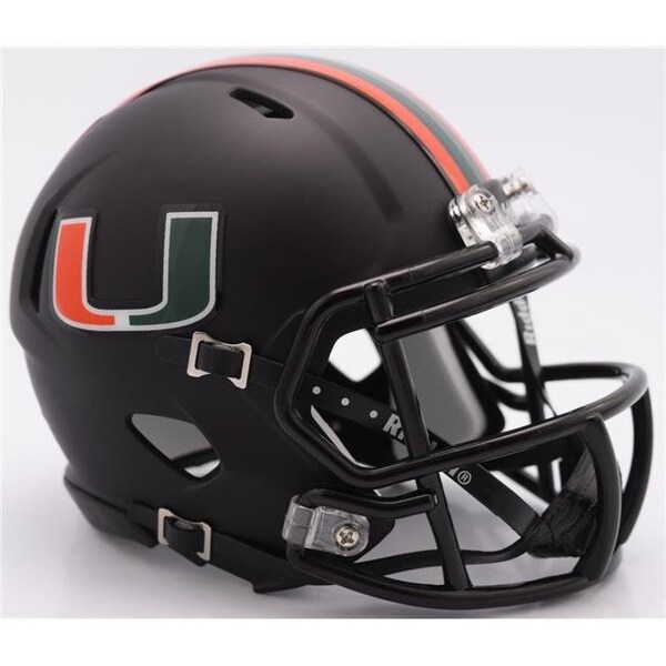 Riddell Miami Hurricanes Helmet Riddell Replica Full Size Speed Style Miami Nights Design - 9585587307