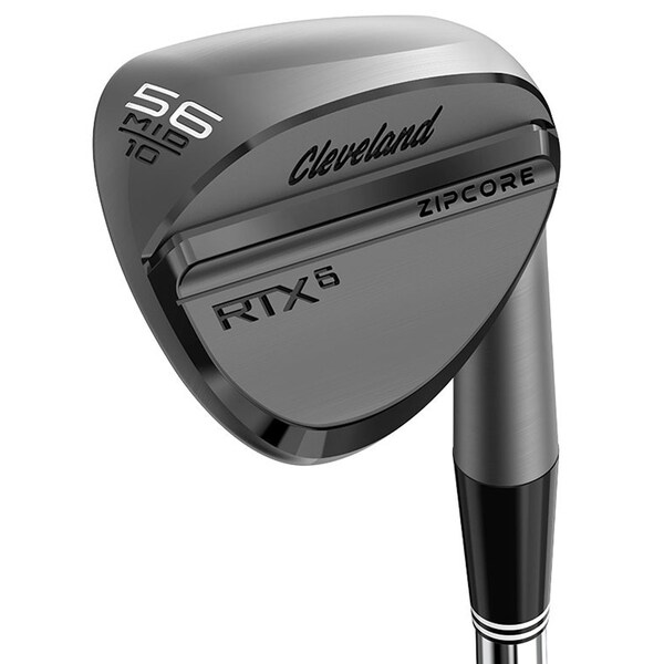 Cleveland RTX 6 Zipcore Black Wedge - Steel Shaft - Right Hand/54 Mid - 30227330