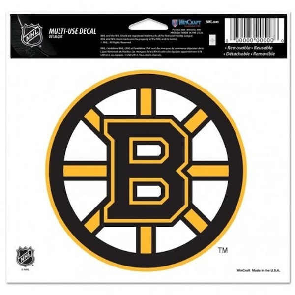 Wincraft Boston Bruins Decal 5x6 Ultra Color - 3208520518