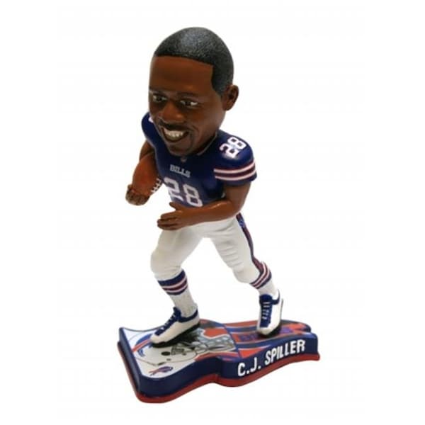 Forever Collectibles Buffalo Bills C.J. Spiller Pennant Base Bobblehead - 8784914351
