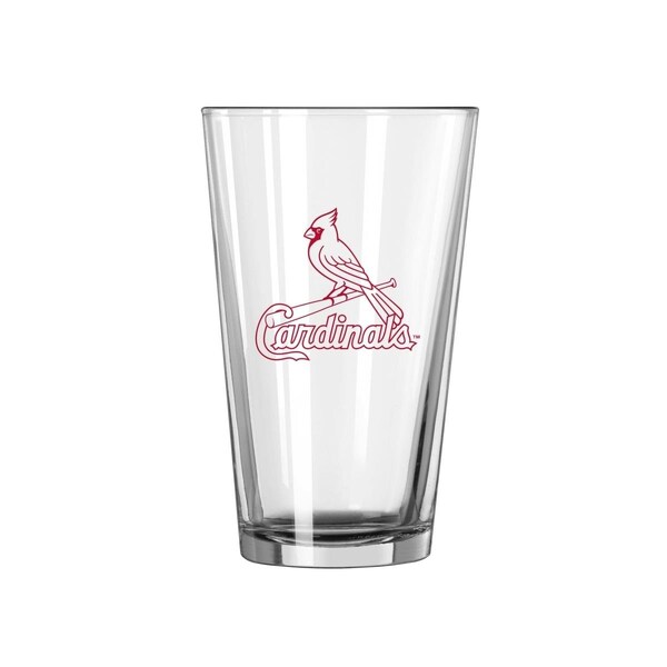 Moment-In-Time 16 oz Major League Baseball St. Louis Cardinals Gameday Pint Glass - MO3592391