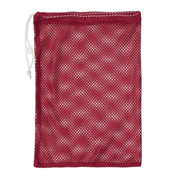 Perfectpitch 12 x 18 in. Mesh Equipment Bag, Red - PE22112