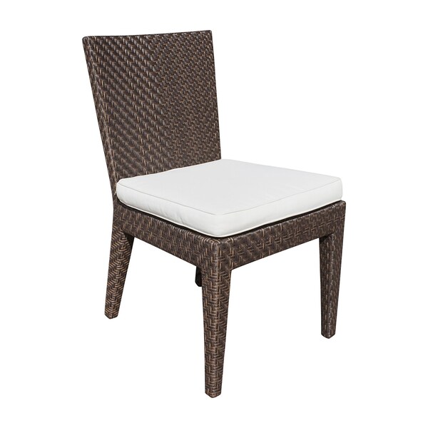 Hospitality Rattan Patio Soho Side chair with Cushion - 903-3304-JBP-S-CUSH