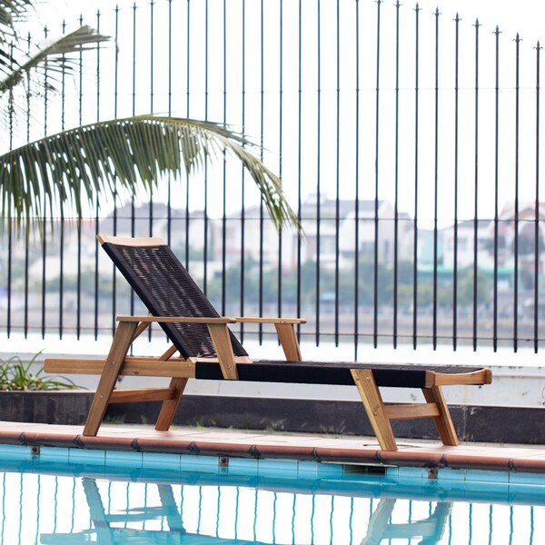 Panama Jack Outdoor Panama Jack Laguna Chaise Lounge - PJO-3301-BLK-CL