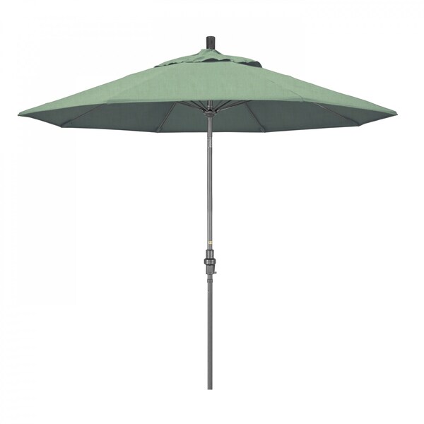 California Umbrella Patio Umbrella, Octagon, 101" H, Pacifica Fabric, Spa - 194061025499
