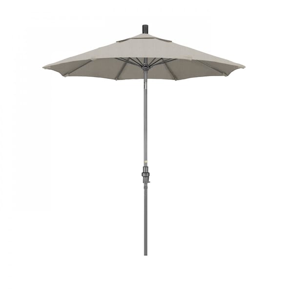 California Umbrella Patio Umbrella, Octagon, 102.5" H, Olefin Fabric, Woven Granite - 194061023648