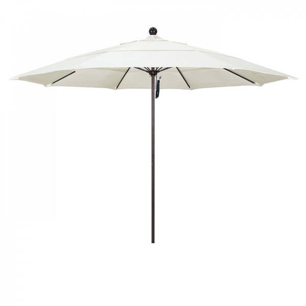 California Umbrella Patio Umbrella, Octagon, 107" H, Pacifica Fabric, Canvas - 194061001646