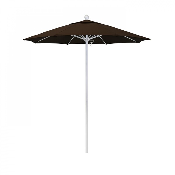 California Umbrella Patio Umbrella, Octagon, 96" H, Pacifica Fabric, Mocha - 194061005217