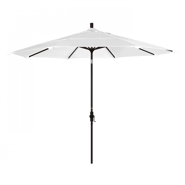 California Umbrella Patio Umbrella, Octagon, 110.5" H, Pacifica Fabric, Natural - 194061014202