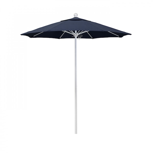 California Umbrella Patio Umbrella, Octagon, 96" H, Sunbrella Fabric, Spectrum Indigo - 194061004487