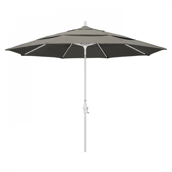 California Umbrella Patio Umbrella, Octagon, 110.5" H, Pacifica Fabric, Taupe - 194061015209