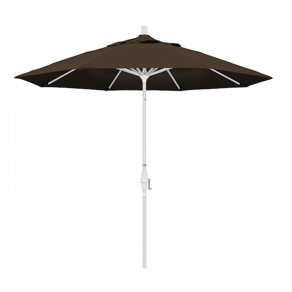 California Umbrella Patio Umbrella, Octagon, 102.38" H, Pacifica Fabric, Mocha - 194061018668