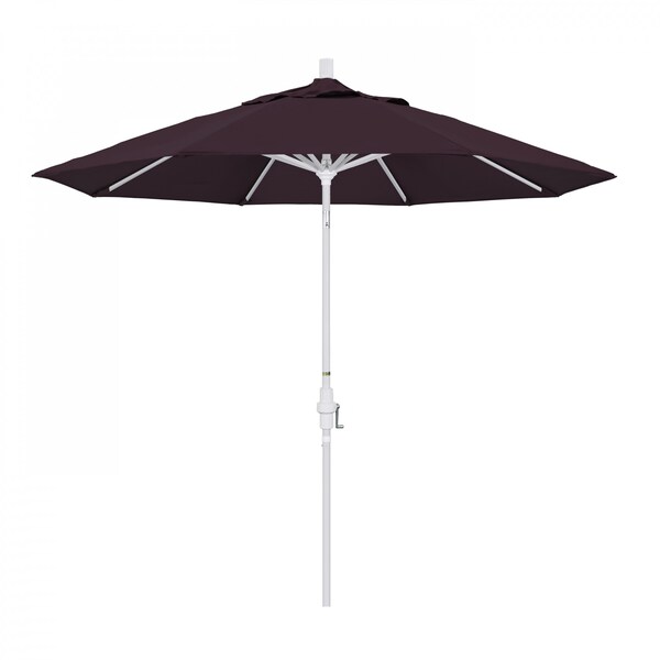 California Umbrella Patio Umbrella, Octagon, 102.38" H, Pacifica Fabric, Purple - 194061018750