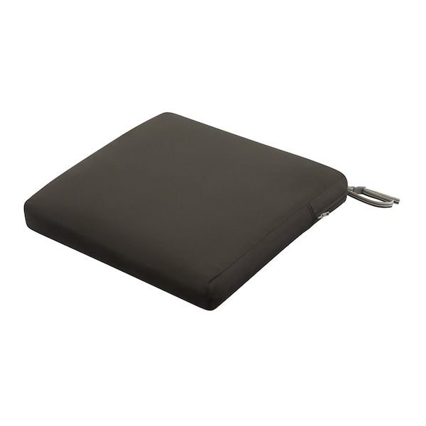 Classic Accessories Ravenna Seat Cushion, Espresso, 19"x19"x3" - 62-008-ESPRES-EC