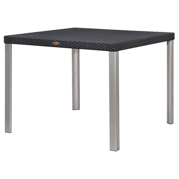 Lagoon Oslo Rattan Style Dining Table with Aluminum Legs - 7020K3-D2LGS