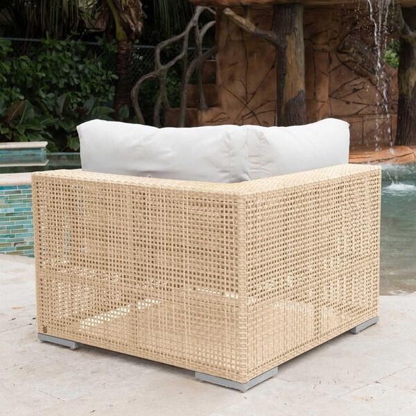 Panama Jack Outdoor Panama Jack Austin Modular Corner Chair - PJO-3801-NAT-C