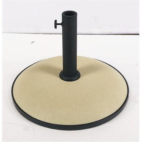 Gardencare Cbl9-Beige Concrete Umbrella Base -Cb19 - Beige - GA900337