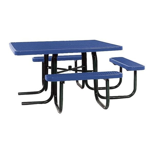 Ultrasite Park ADA Square Table, 46"x55", Blue - 358H-V-BLUE