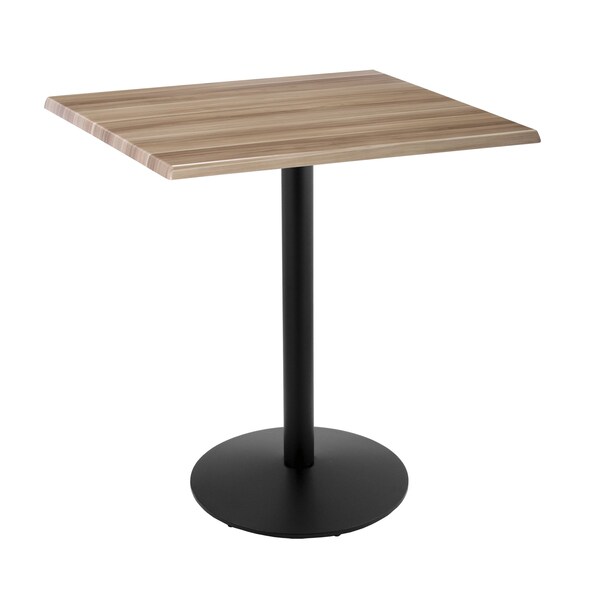 Holland Bar Stool Co 42" Tall In/Outdoor All-Season Table, 36" x 36" Square Natural Top - OD214-2242BWOD36SQNAT