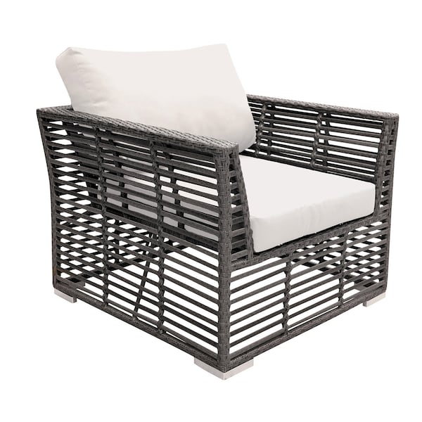 Panama Jack Outdoor Panama Jack Graphite Lounge chair with Cushions - PJO-1601-GRY-LC