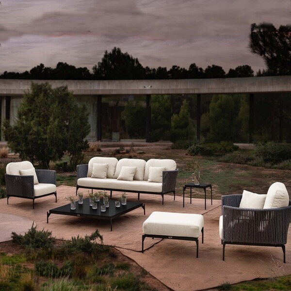 Skyline Design Boston 6-Piece Seating Set with Sunbrella Cushions - 24151-LGFRD-6PC