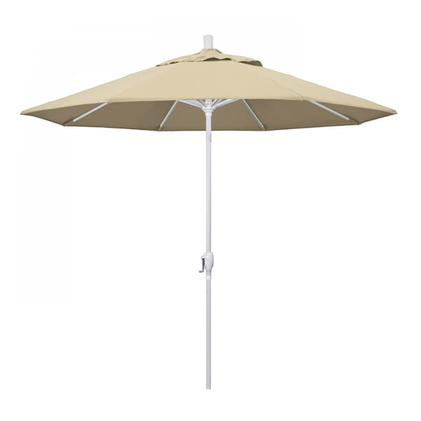California Umbrella Patio Umbrella, Octagon, 101" H, Sunbrella Fabric, Antique Beige - 194061033937