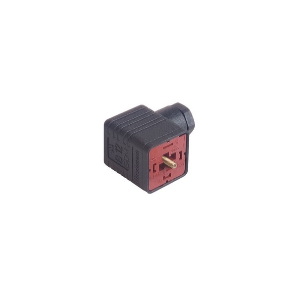 Hirschmann FIELD ATTACHABLE RECT CONNECTR, M3X35 SCR, 2P+PE, PG9 BLK GLAND - 931236100
