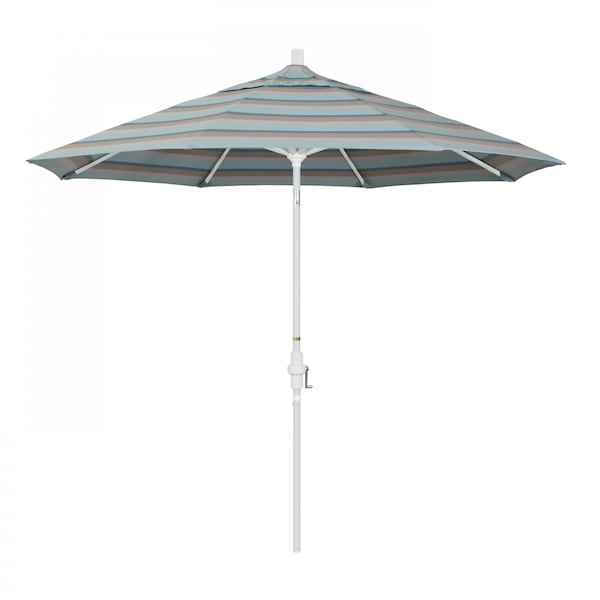 California Umbrella Patio Umbrella, Octagon, 102.38" H, Sunbrella Fabric, Gateway Mist - 194061018323