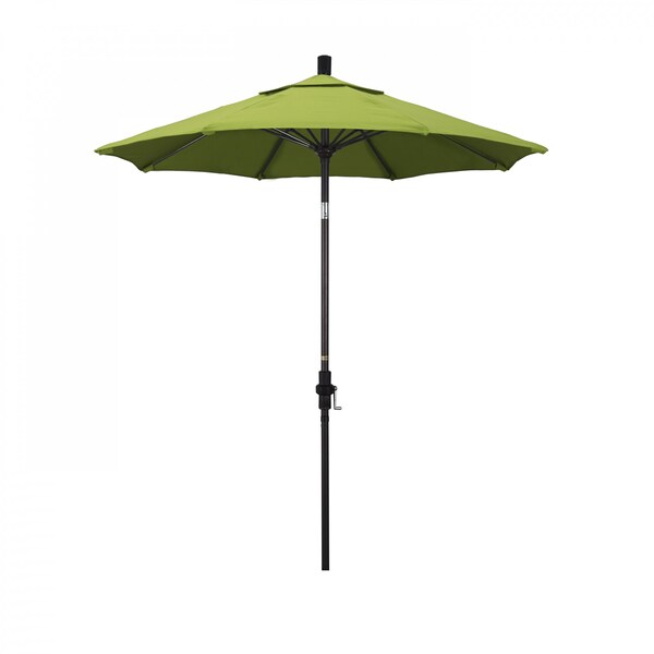California Umbrella Patio Umbrella, Octagon, 102.5" H, Sunbrella Fabric, Macaw - 194061024119