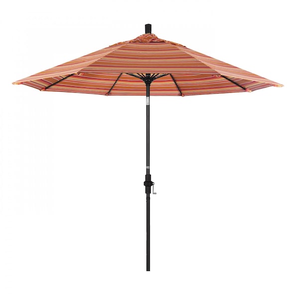 California Umbrella Patio Umbrella, Octagon, 101" H, Sunbrella Fabric, Dolce Mango - 194061027806