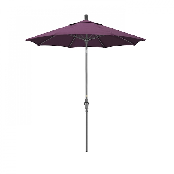 California Umbrella Patio Umbrella, Octagon, 102.5" H, Sunbrella Fabric, Iris - 194061023440