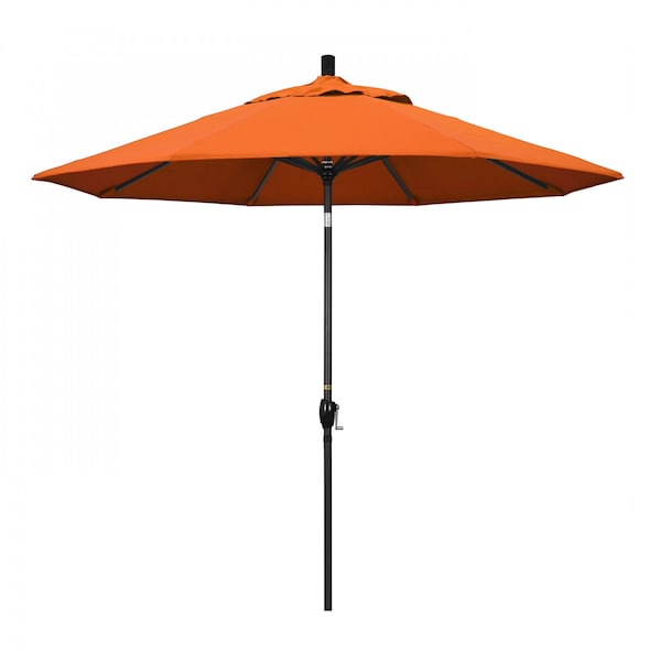 California Umbrella Patio Umbrella, Octagon, 101" H, Sunbrella Fabric, Tuscan - 194061034828