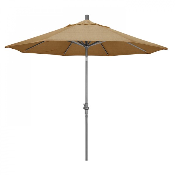 California Umbrella Patio Umbrella, Octagon, 102.38" H, Sunbrella Fabric, Linen Sesame - 194061016534