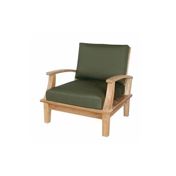Anderson Anderson Teak DS-101 Brianna Deep Seating Armchair with Cushion - DS-101