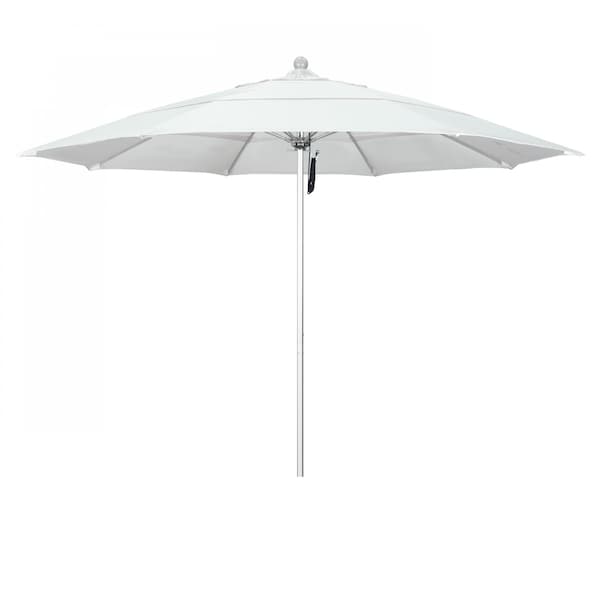California Umbrella Patio Umbrella, Octagon, 107" H, Sunbrella Fabric, Natural - 194061000106