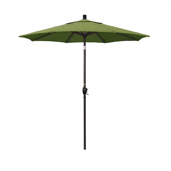 California Umbrella Patio Umbrella, Octagon, 95.5" H, Sunbrella Fabric, Spectrum Cilantro - 194061029350