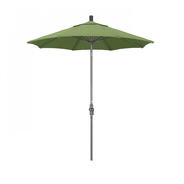 California Umbrella Patio Umbrella, Octagon, 102.5" H, Sunbrella Fabric, Spectrum Cilantro - 194061023037