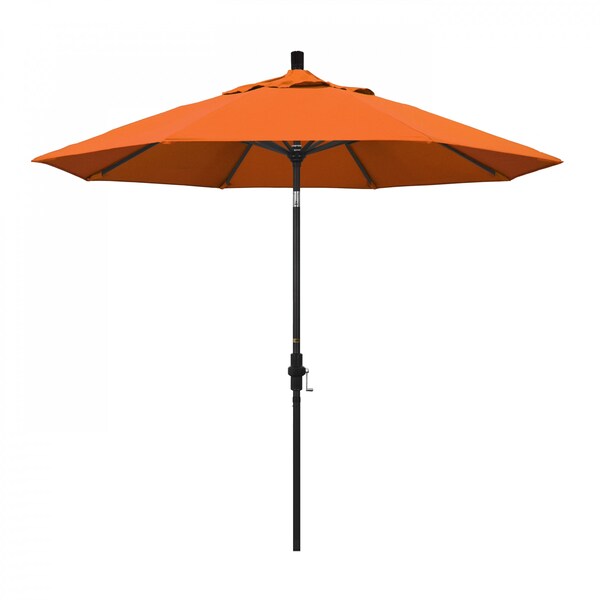 California Umbrella Patio Umbrella, Octagon, 102.38" H, Sunbrella Fabric, Tuscan - 194061018965