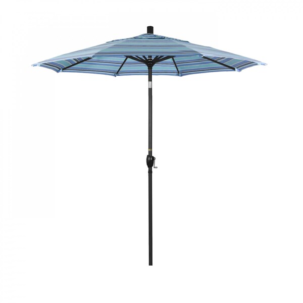 California Umbrella Patio Umbrella, Octagon, 95.5" H, Sunbrella Fabric, Dolce Oasis - 194061031438